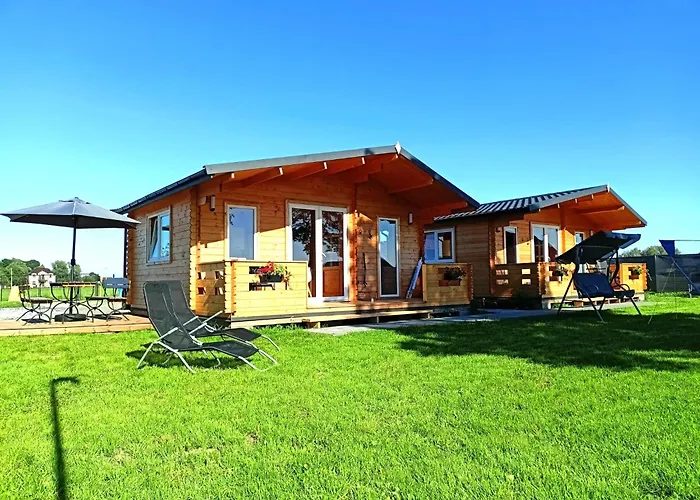 Сasa de vacaciones Miodowe Lato Nad Morzem Z Jacuzzi - Balia Z Hydromasazem I Basen Bedzino